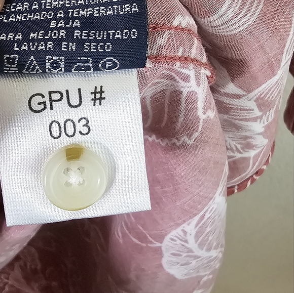 Seapointe Shirt Mens XL Hawaiian Button Up Short Sleeve w Pocket Floral - Picture 7 of 9